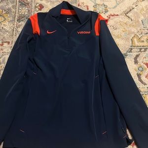 UVA small Nike official on field pullover
